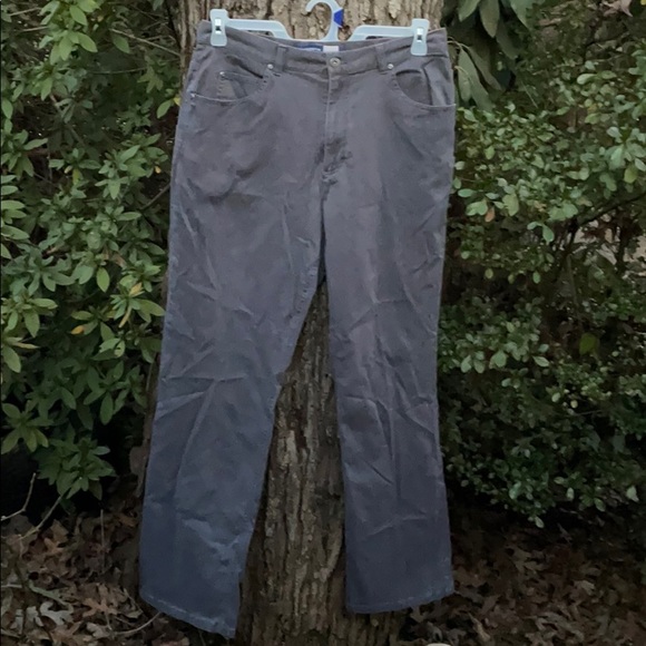 Liz Claiborne Lizwear Stretch Gray Denim Jeans Bootcut Fit Stretch 14 - Picture 4 of 9